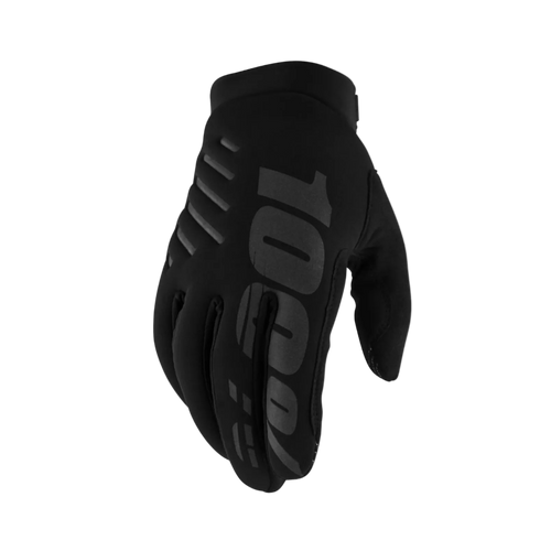 Black glove with '100%' logo