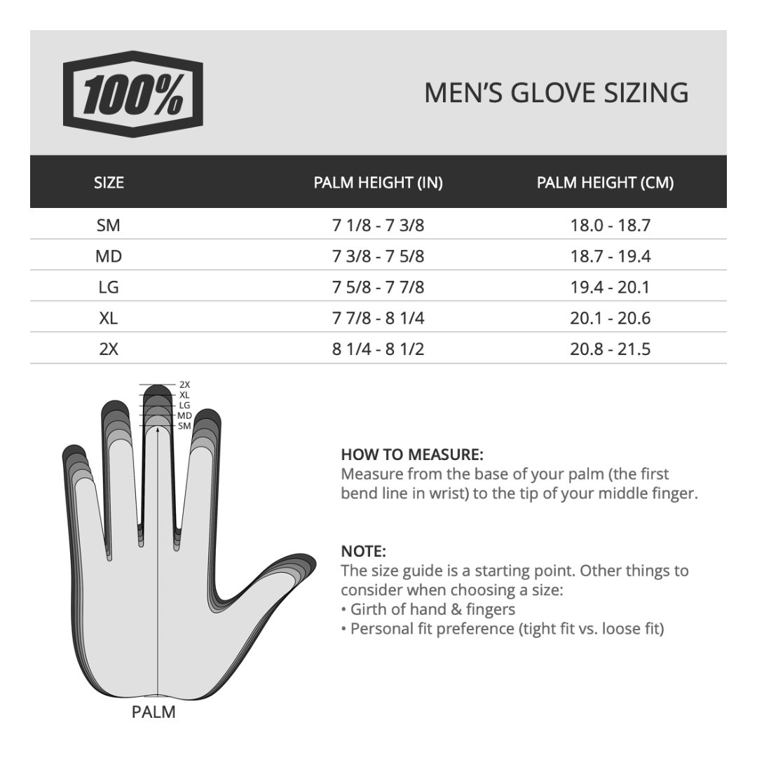 100% brisker gloves