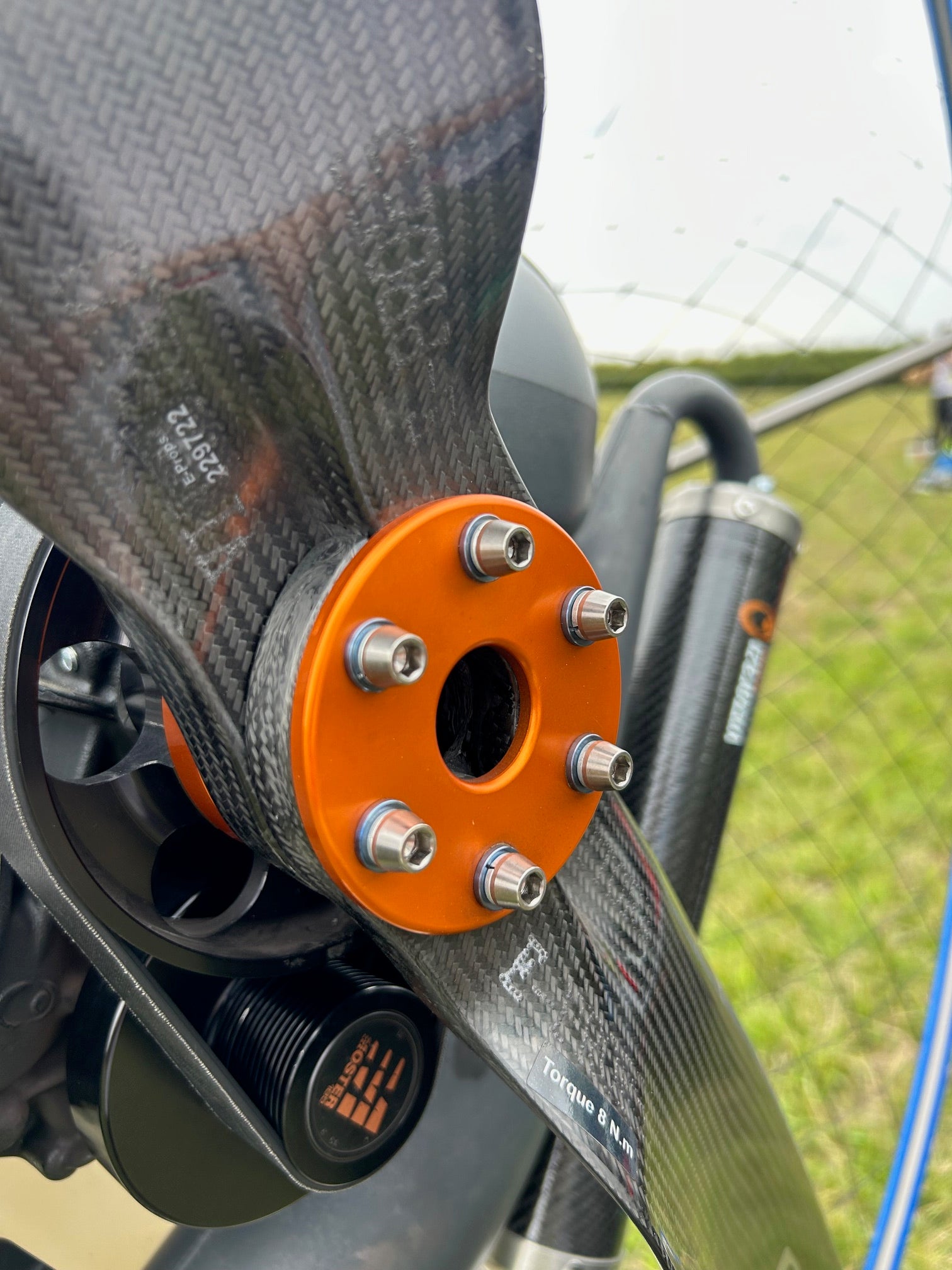 Titanium Prop bolt set