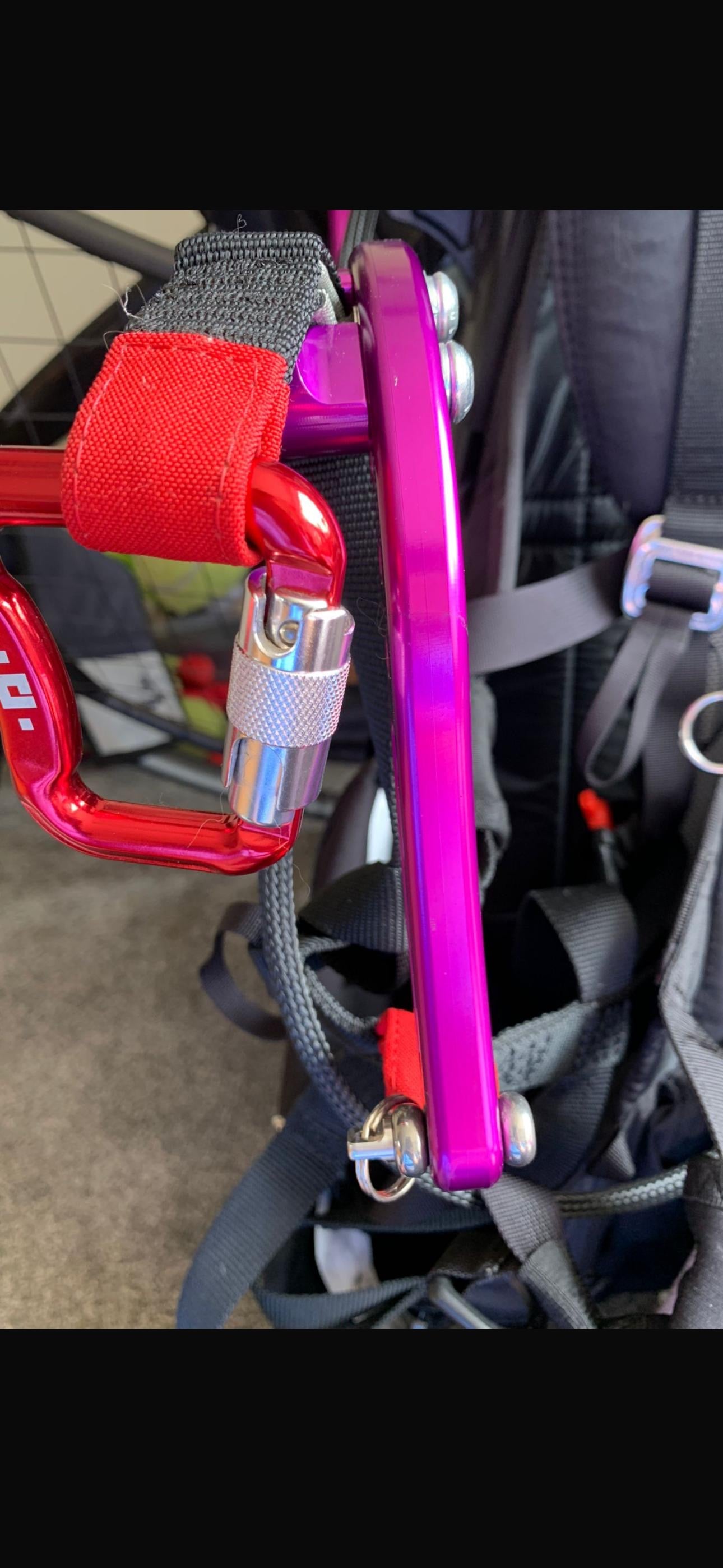 Carabiner cover bags (pair)