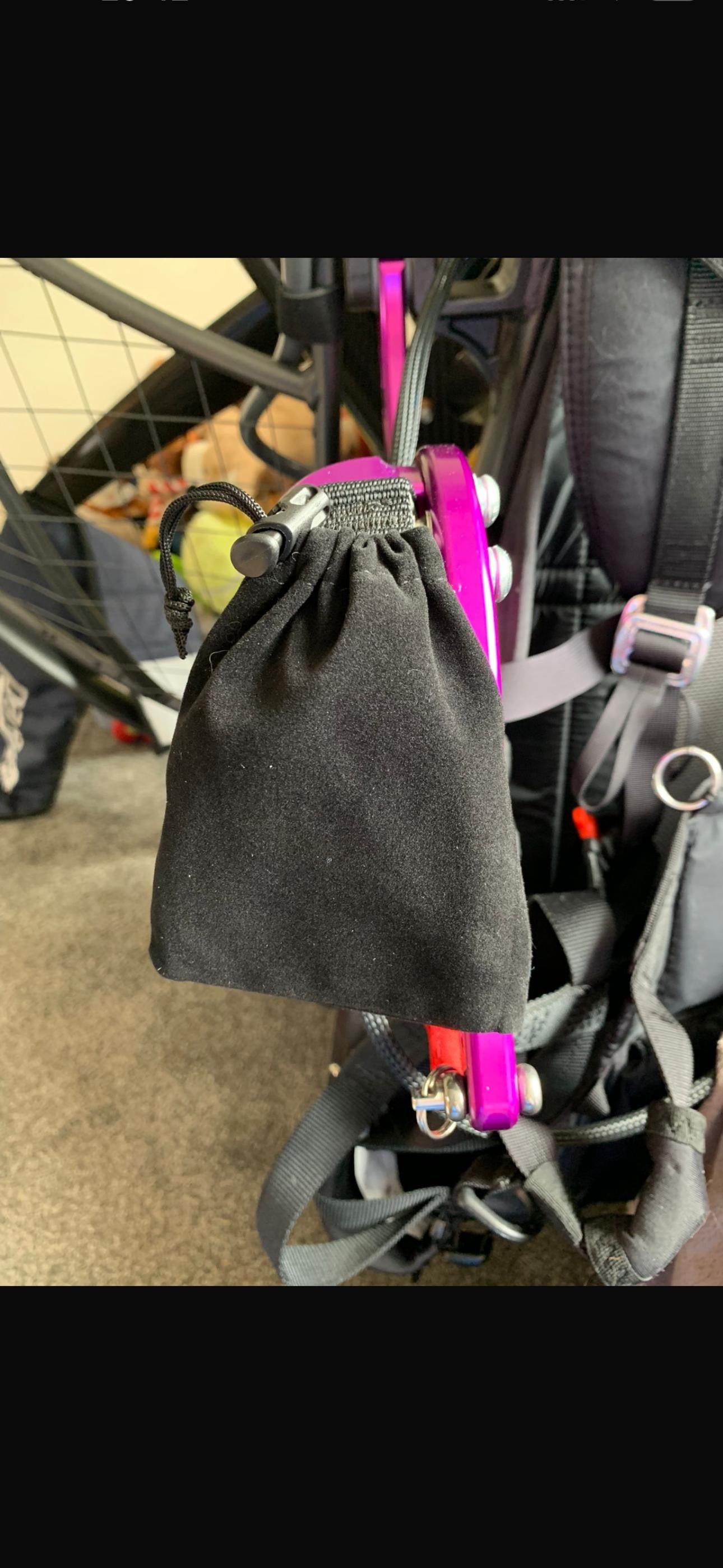 Carabiner cover bags (pair)
