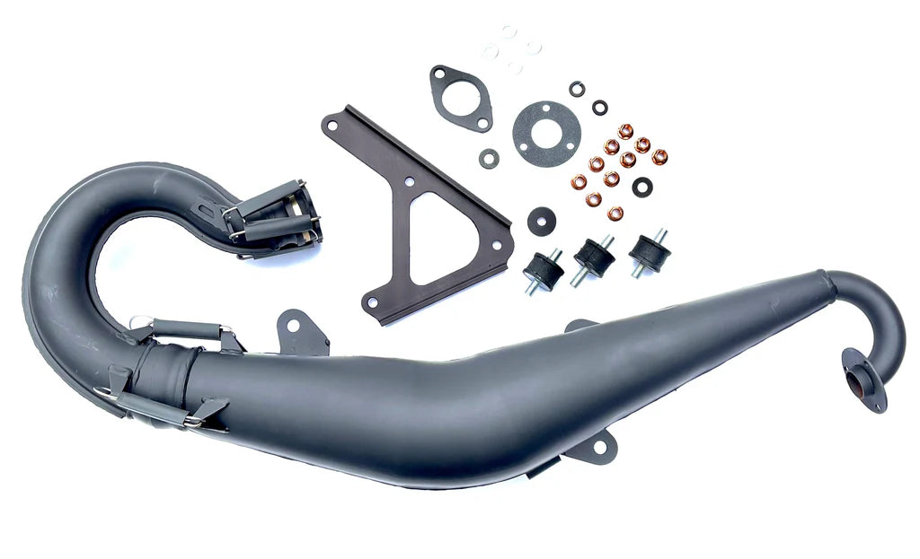 MI200e - Exhaust black MY25 without silencer