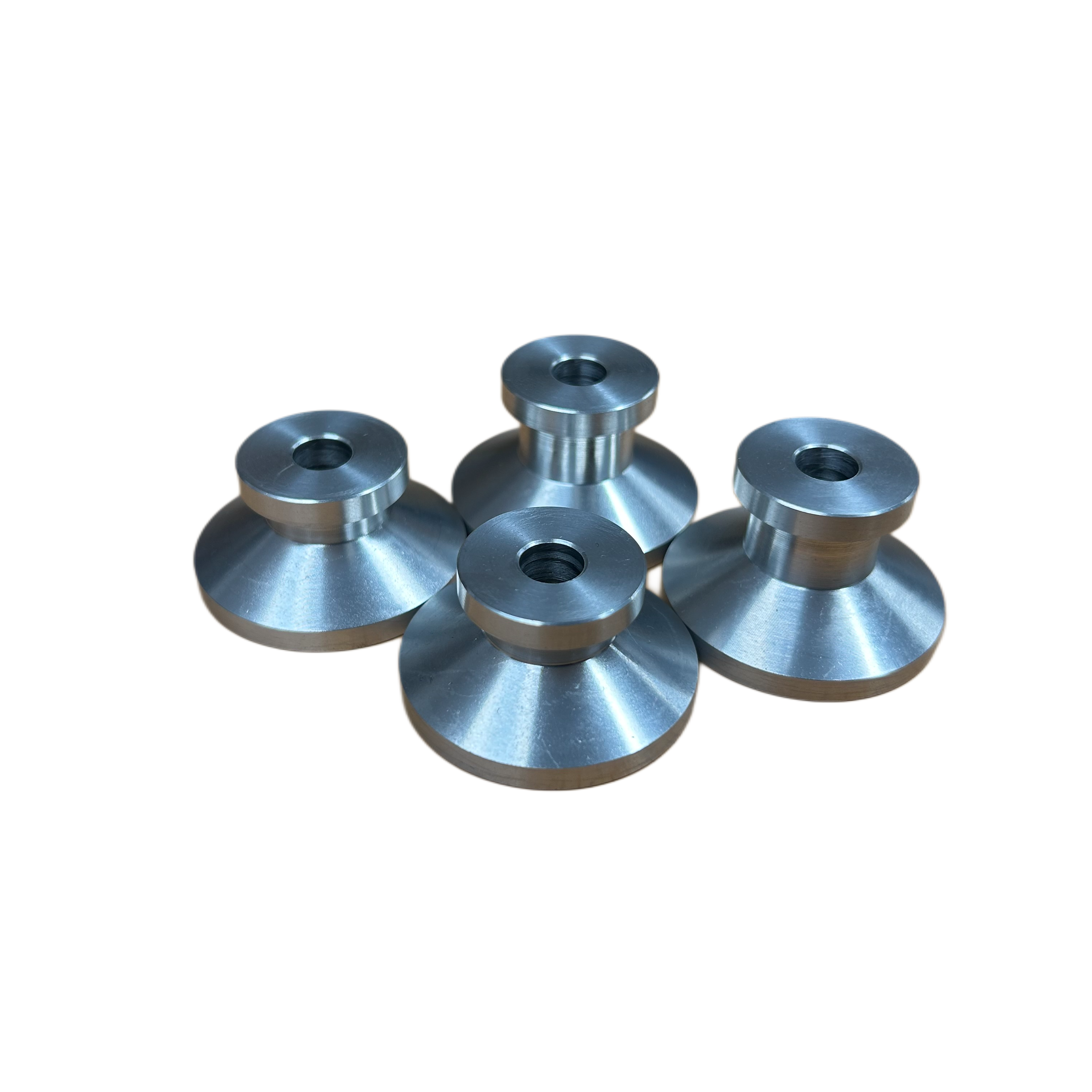 Cnc machined aluminium engine spacers for power2fly paramotor